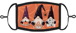 Halloween Gnomes Fabric Face Mask