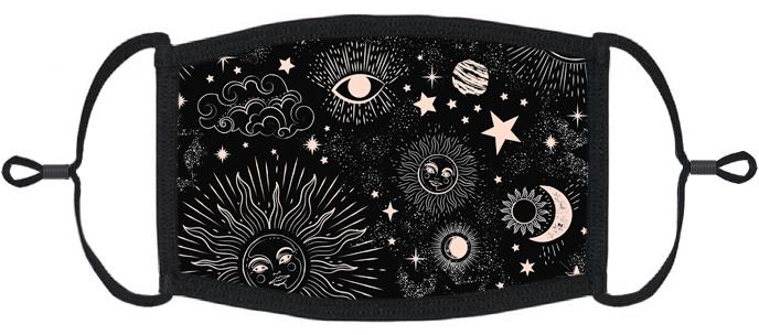 Astrology Fabric Face Mask
