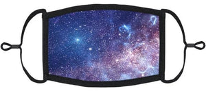 YOUTH SIZE - Galaxy Fabric Face Mask