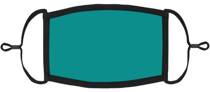 YOUTH SIZE - Teal Fabric Mask