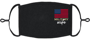 "Military Wife" Fabric Face Mask