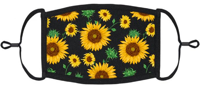 Sunflowers Fabric Face Mask