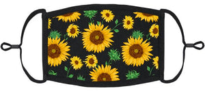 Sunflowers Fabric Face Mask