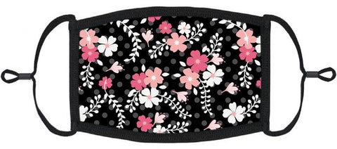 Floral Fabric Face Mask