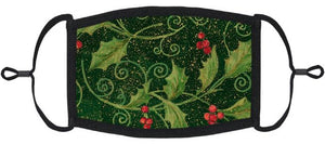 Holly Fabric Face Mask