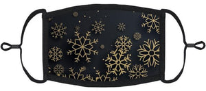 Snowflakes Fabric Face Mask
