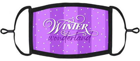 "Winter Wonderland" Fabric Face Mask