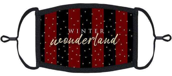 "Winter Wonderland" Fabric Face Mask