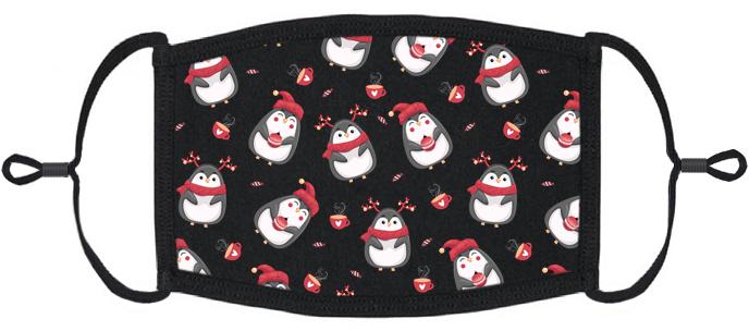 Penguins Fabric Face Mask