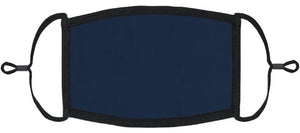 XLARGE Navy Blue Fabric Face Mask