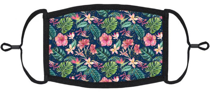 Tropical Fabric Face Mask