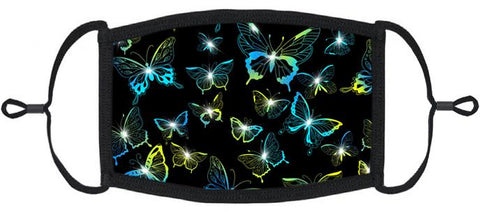 Butterflies Fabric Face Mask